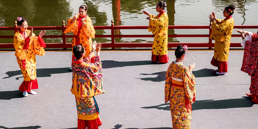 Experiencing the lively celebrations of O-bon Festival is one of the fun things to do in August.