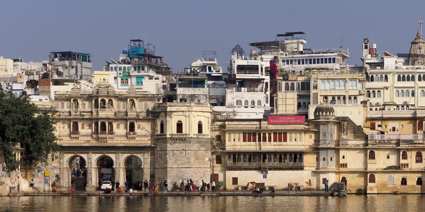 A glimpse of Bagore Ki Haveli, a top attraction near the Maharana Pratap Museum Haldighati.