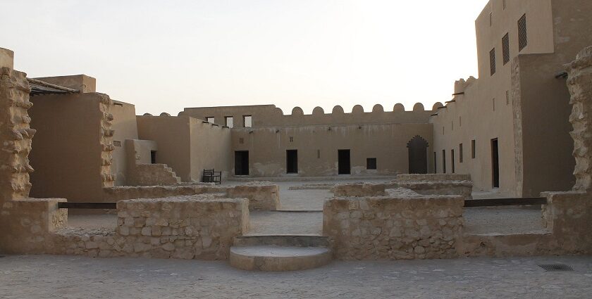 Ancient UNESCO-listed Bahrain Fort showcases historical layers and archaeological wonders.