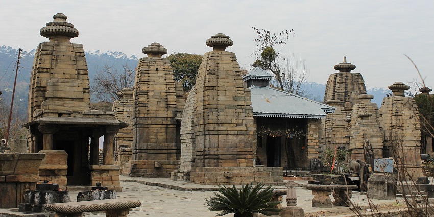 View of the Baijnath Temple, home to Lord Shiva.