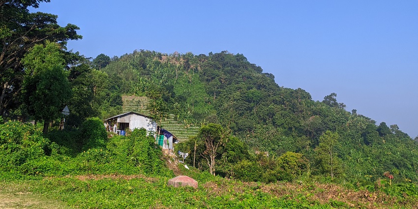 Scenic mountainous region with ethnic communities, waterfalls, and trekking trails.