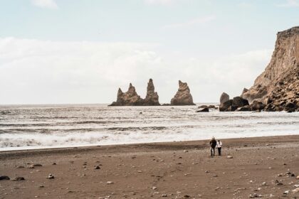 One of the best beaches in Iceland includes scenic views taken from a coastline.