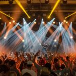 Image of a vibrant nightclub concert crowd, capturing the essence of Belarus Nightlife.