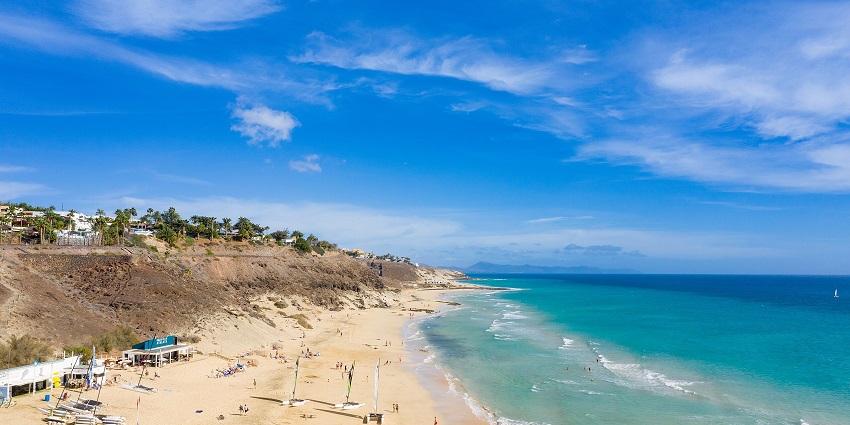 The best time to visit Fuerteventura is from October to May when the weather is pleasant.