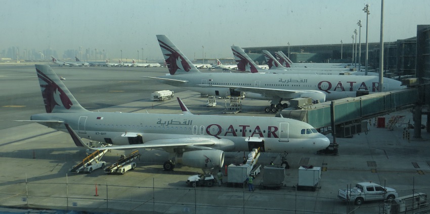 The best time to visit the airports in Qatar is from November to April.