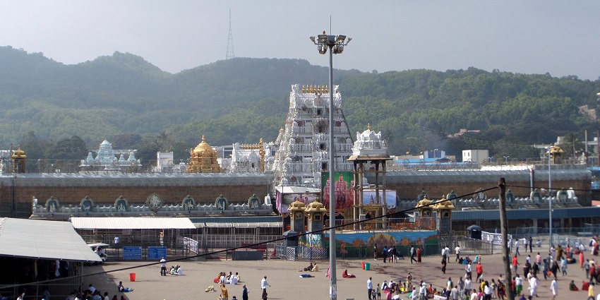 According to the Tirupati travel guide, the ideal time to visit is from November to March.