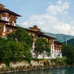 The Dzong Monastery in Bhutan Asia one of the largest monastery - Bhutan Travel Guide