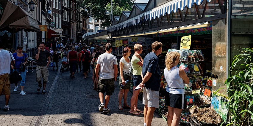 Bloemenmarkt is a must-visit among the best spots with a charm.