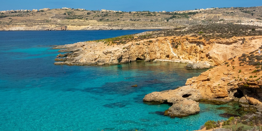 The Blue Lagoon is one of the most breathtaking beaches in Malta for all travellers.