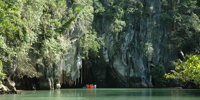 Exploring the underground river, a UNESCO World Heritage Site is among the best things to do in the Philippines