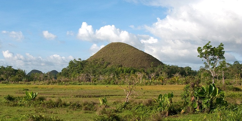 Bohol Hills, the unique natural wonders, are the best places to visit in the Philippines.
