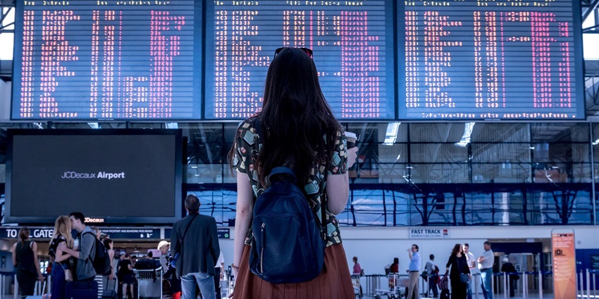 An image of a girl in the Boulder City Municipal Airport, a popular airport in Las Vegas