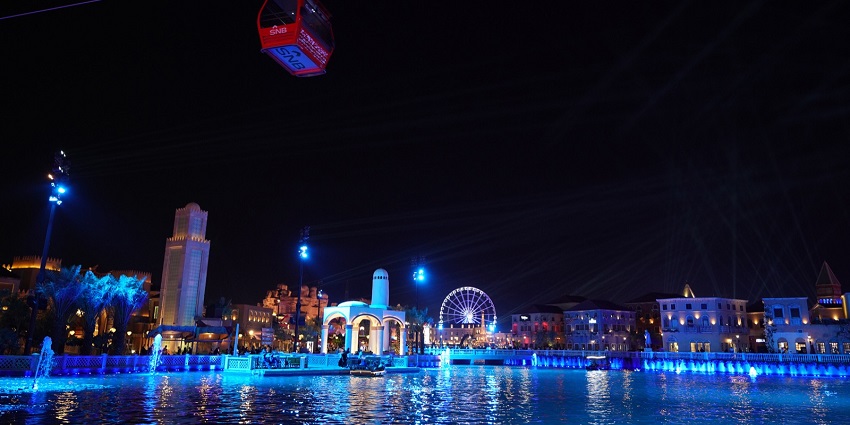 Riyadh's nightlife is known for events, shopping, and fine dining.