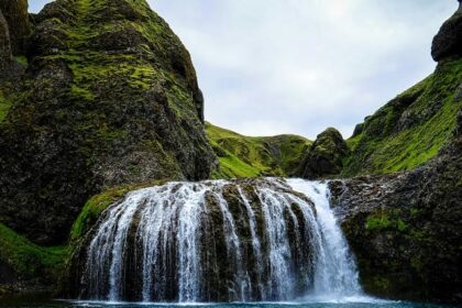 Stunning view of one of the prettiest Brazil Waterfalls