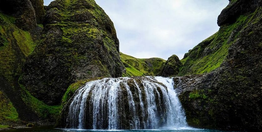 Stunning view of one of the prettiest Brazil Waterfalls