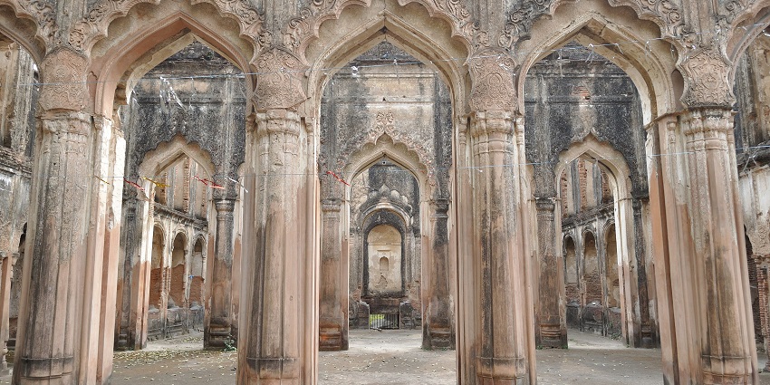 Image of Imambara inside the Residency Lucknow Uttar Pradesh