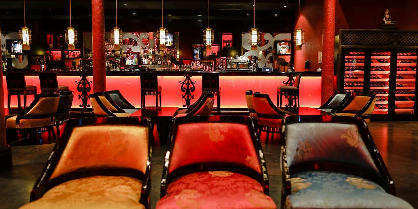 Manama Bahrain nightlife venue that offers Japanese-inspired decor and cuisine.