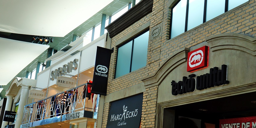 An image of Shop at CF Carrefour Laval, a place for shopping in Canada with a mix of luxury and local stores.