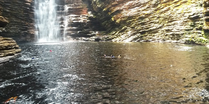 Visit Cachoeira do Buracão, one of the most popular Brazil waterfalls