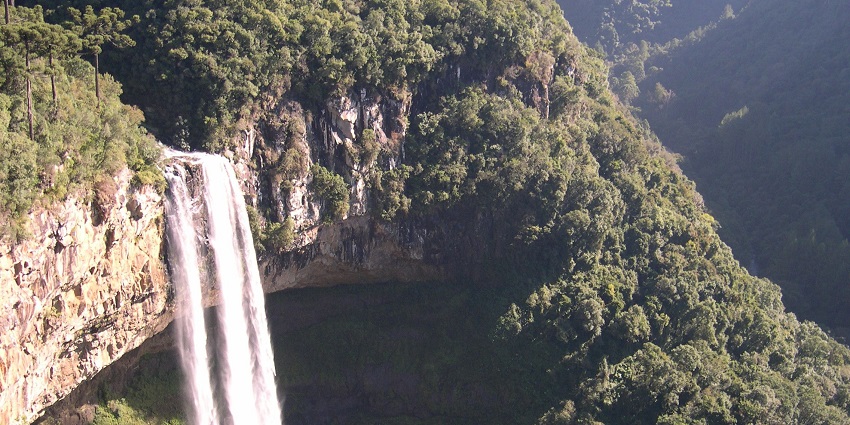 Caracol Falls, a top Brazil Waterfall, is a haven for photographers and nature lovers
