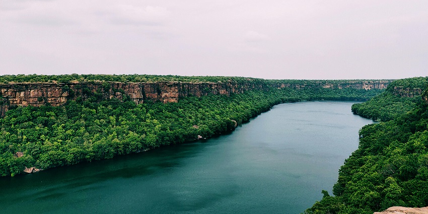 the famous chambal river george view - places to visit near agra within 100 kms