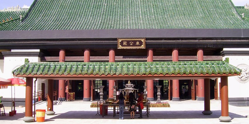 Image of Hong Kong CheKung Temple with picturesque views during day time