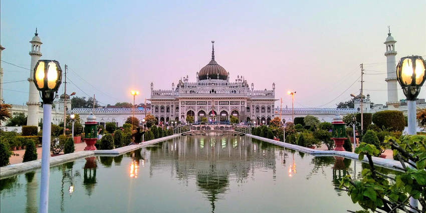 Snapshot of Chota Imambara built by Nawab of the erstwhile state of Oudh in the British Period