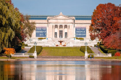 An image of the Cleveland Museum of Art, showcasing its rich history and architecture