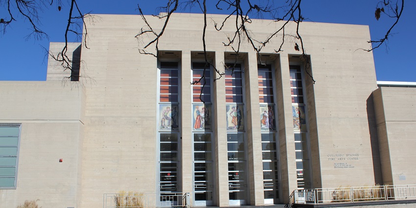 An image of Colorado Springs Fine Arts Center to explore picturesque flower painting.