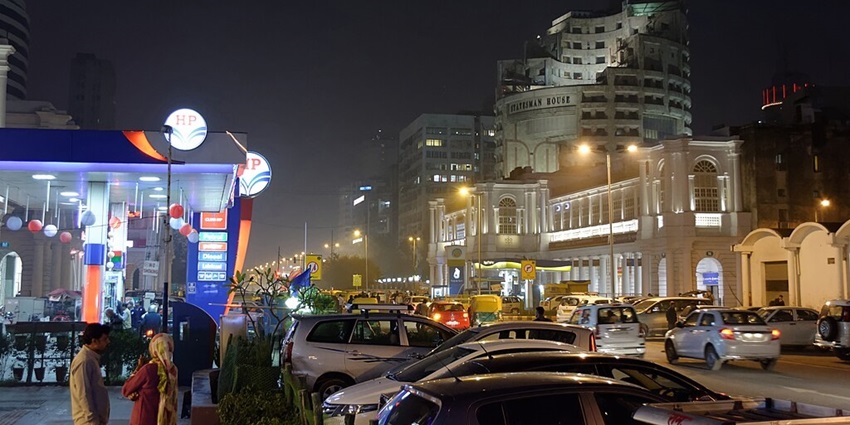 The prime area of Connaught Place, a place to celebrate Valentine’s Day in Delh