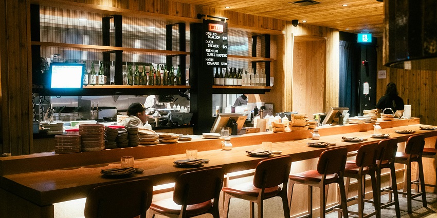 An image showing a view of Contessa Boston, a romantic place in Boston