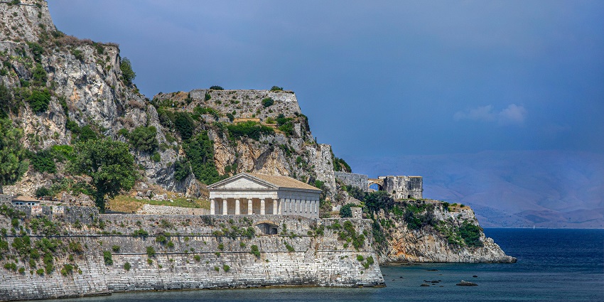 A breathtaking view of Corfu, one of the most amazing tourist attractions for travellers.