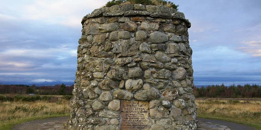 Site in Scotland where the Battle of Culloden occurred, showcased in Inverness travel guide.