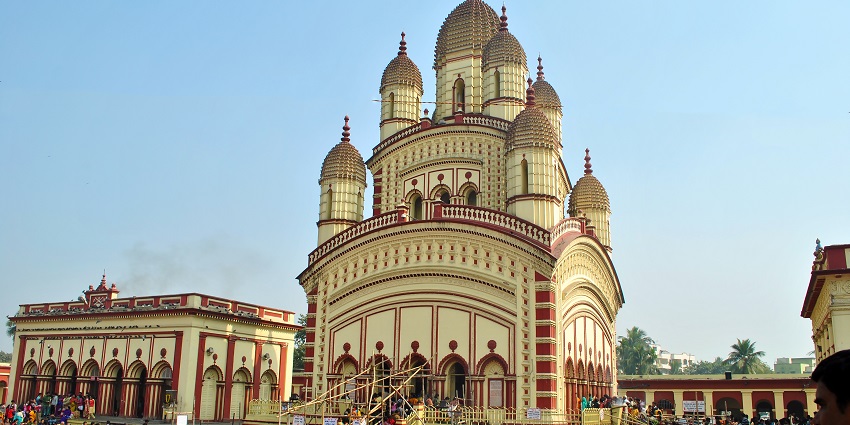 Revered Hindu temple dedicated to Goddess Kali in Kolkata.