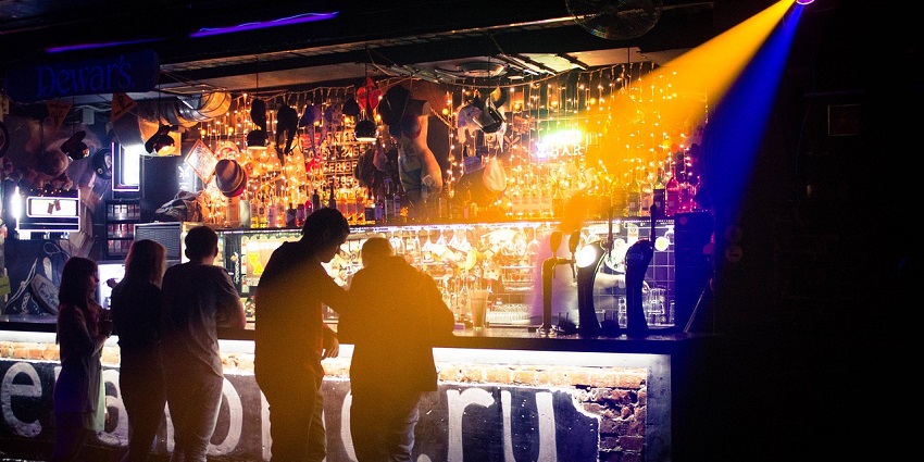 Dance the night away at Vintrash Bar ,a vibrant Medellin Colombia nightlife gem