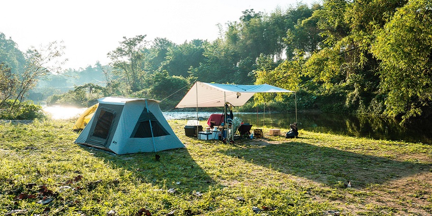 Unique military-themed camping for adventure enthusiasts.