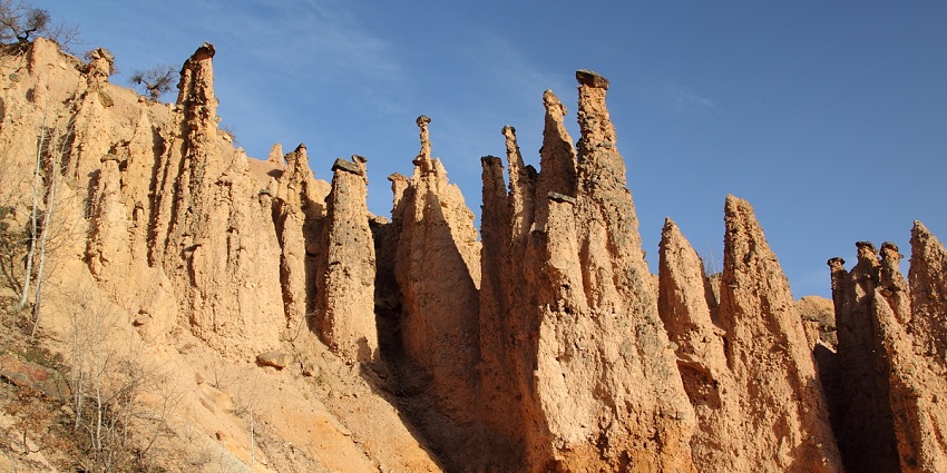 An image of the unique rock formations at Devil's Village, a fascinating natural wonder.