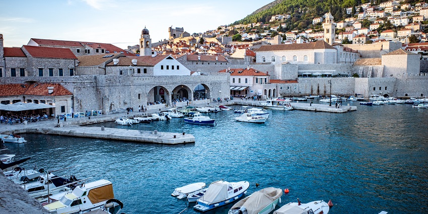 A picture of Dubrovnik Old Town, a UNESCO site, one of the top things to do in Dubrovnik.