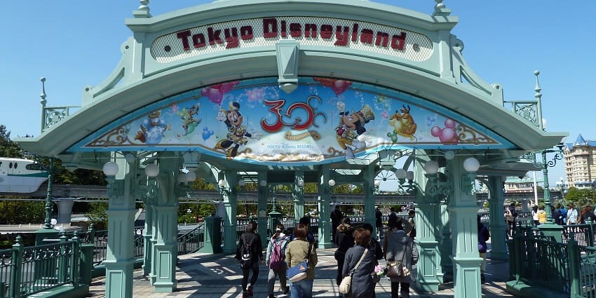 Popular Disney theme park is a magical theme park filled with Disney characters.