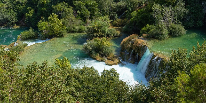 A picture of Krka National Park, which is one of the best activities.