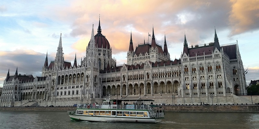 Picture of the Hungarian Building, that offers some of the best things to do in Budapest.