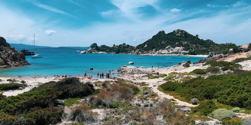 Maddalena Archipelago, the pristine islands with crystal-clear waters and secluded beaches.