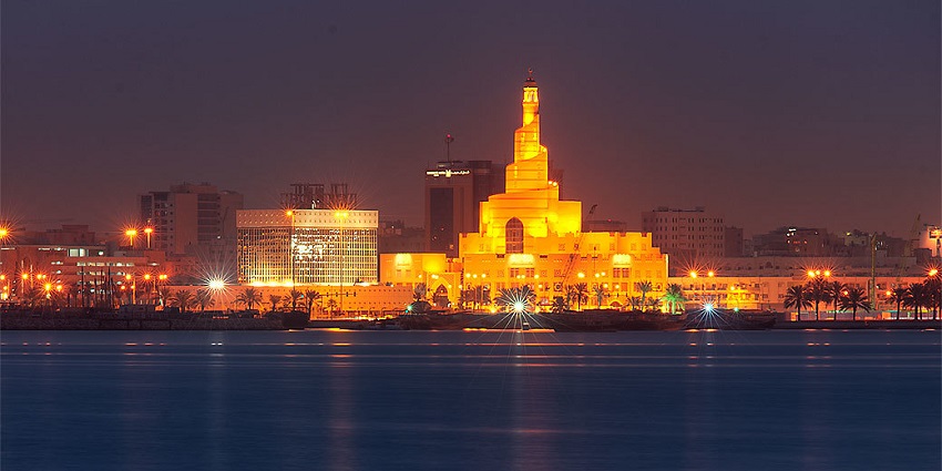 Iconic spiral mosque representing cultural and religious heritage.