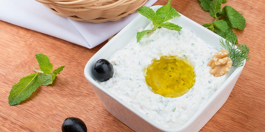 Trying traditional dishes like tzatziki is one of the best things to do in Athens, Greece.