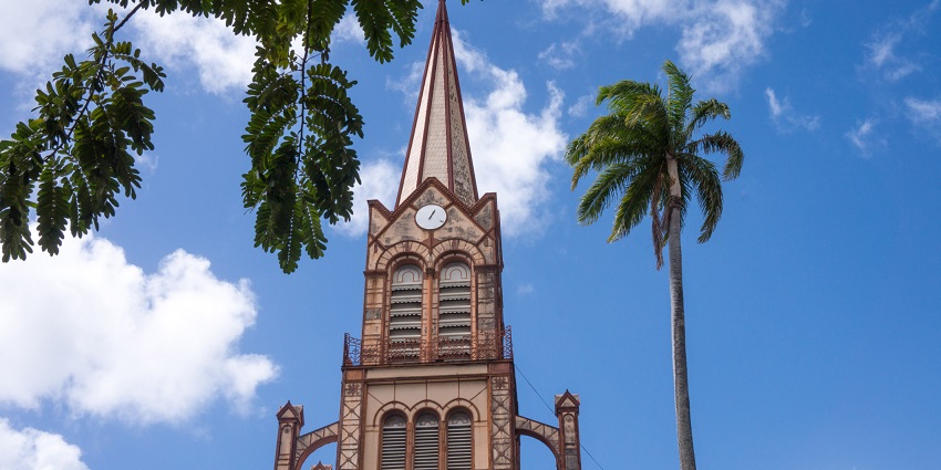 Visit Fort-de-France Cathedral, a masterpiece in Caribbean French Architecture