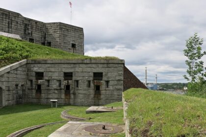 An image of Fort Knox, the renowned gold depository and military site in Kentucky.