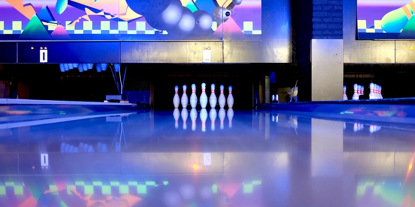 Image of Bowling Pins Set on Ground - one of the best places to visit and hangout with friends