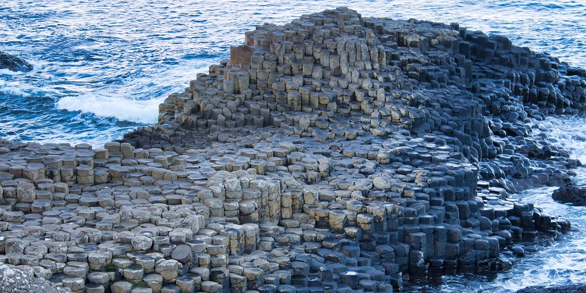 An Image of the Giant's Causeway Coast, a must-see destination to visit in may.