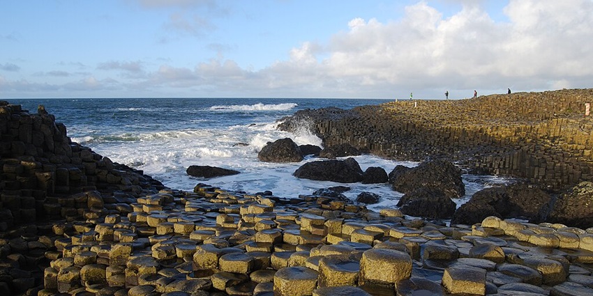 An Image of Giant’s Causeway, one of the most popular tourist attractions in Northern Ireland.