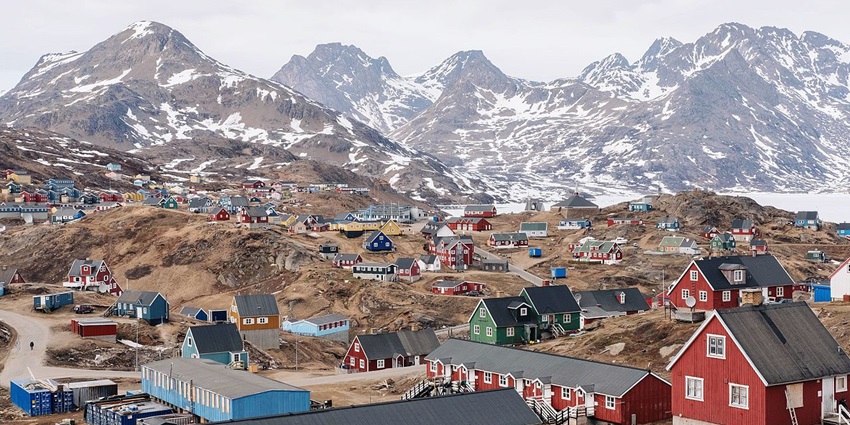 Trekking through the glaciers of Tasiilaq is one of the best things to do in Greenland.